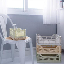 Load image into Gallery viewer, Folding Crate - Mini - Coconut Milk