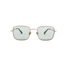 Load image into Gallery viewer, Danielle Rattray Sunglasses - Tippy - Brushed Gold/Green