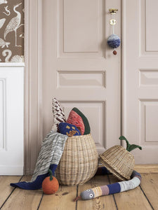 Large Pear Braided Storage
