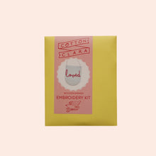 Load image into Gallery viewer, &#39;Loved&#39; Mini Script Embroidery Board Kit
