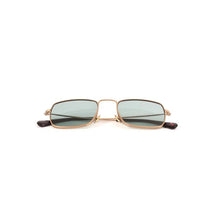 Load image into Gallery viewer, Danielle Rattray Sunglasses - Tippy - Brushed Gold/Green
