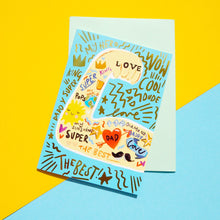 Load image into Gallery viewer, Dad Strong Arm Card
