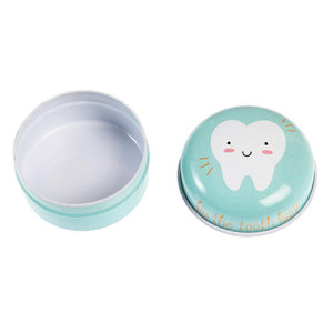 Blue Tooth Fairy Tin