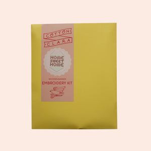'Home Sweet Home' Large Cross Stitch Embroidery Board Kit